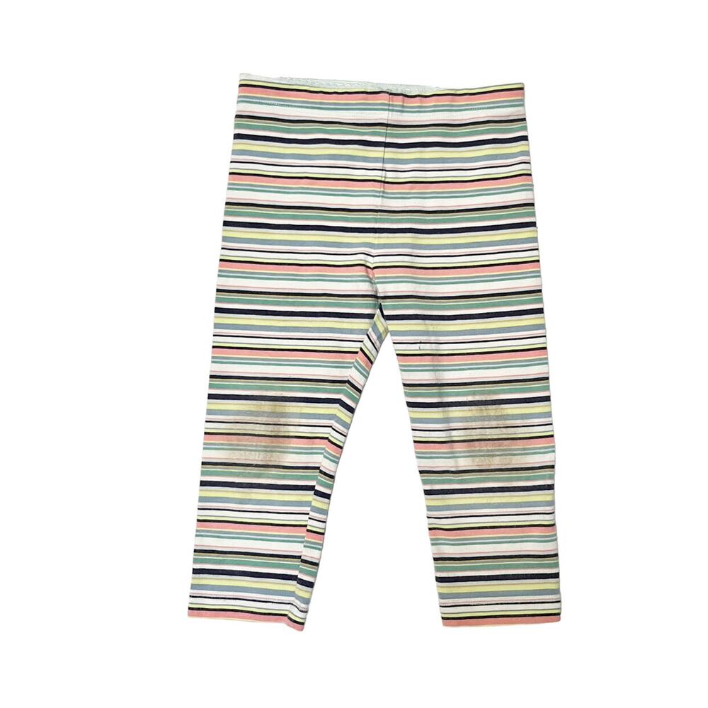 Tea Collection Multistripe Capri Leggings Size 4